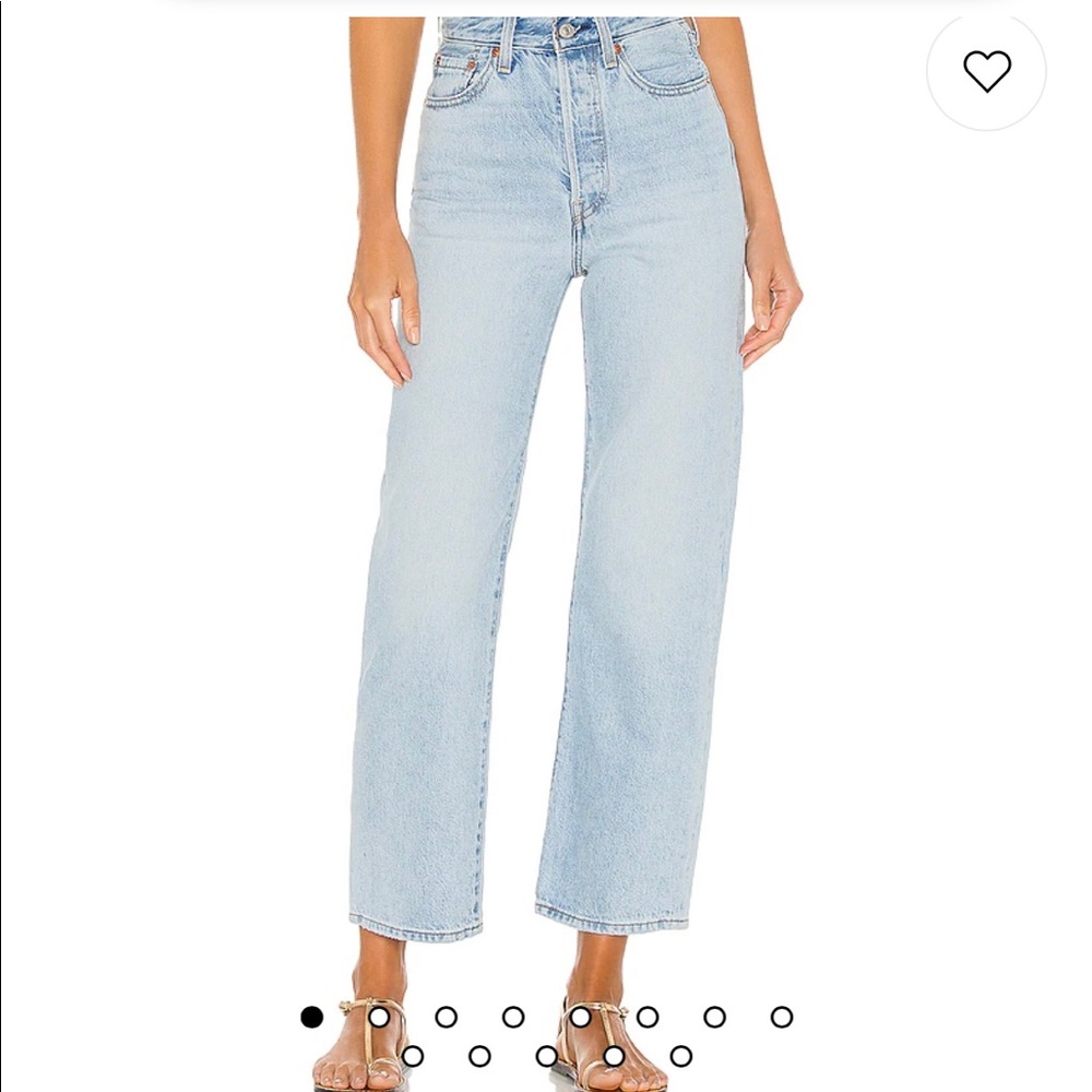 Levi’s Ribcage Straight Ankle Jeans